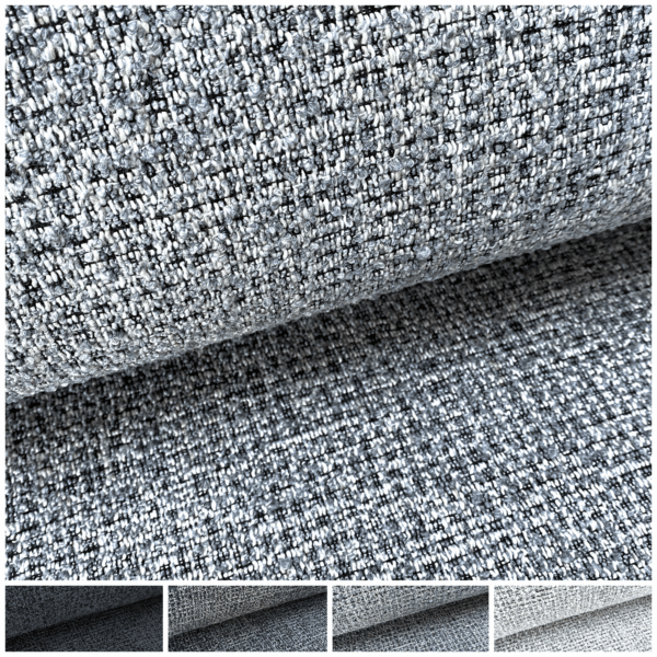 CORTE - Luxuriöser Bouclé Polsterstoff – Bild 2