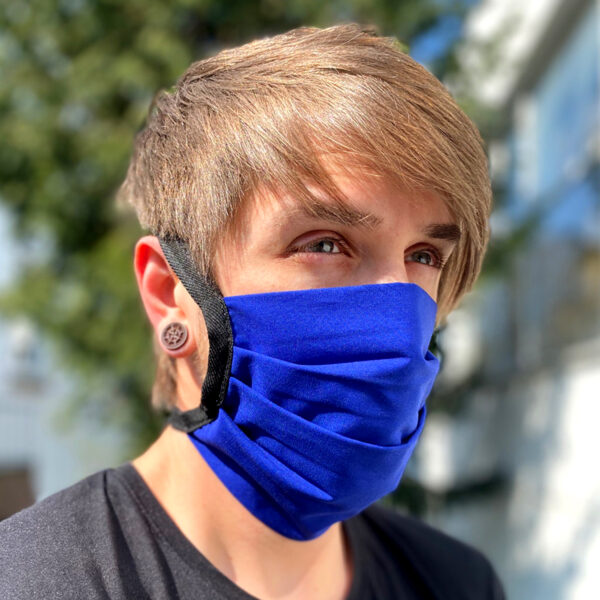 novely MUND-NASEN-MASKE | Alltagsmaske | Behelfsmaske | waschbar | 2-lagig mit Filterfach – Bild 3