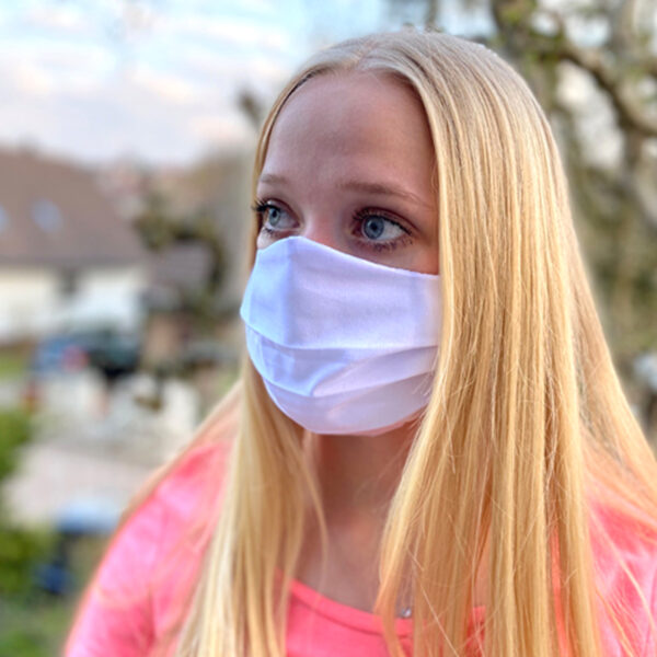 novely MUND-NASEN-MASKE | Alltagsmaske | Behelfsmaske | waschbar | 2-lagig mit Filterfach – Bild 4