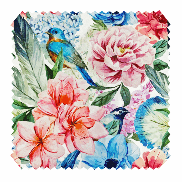 OXFORD 210D - D221 Painted Flowers