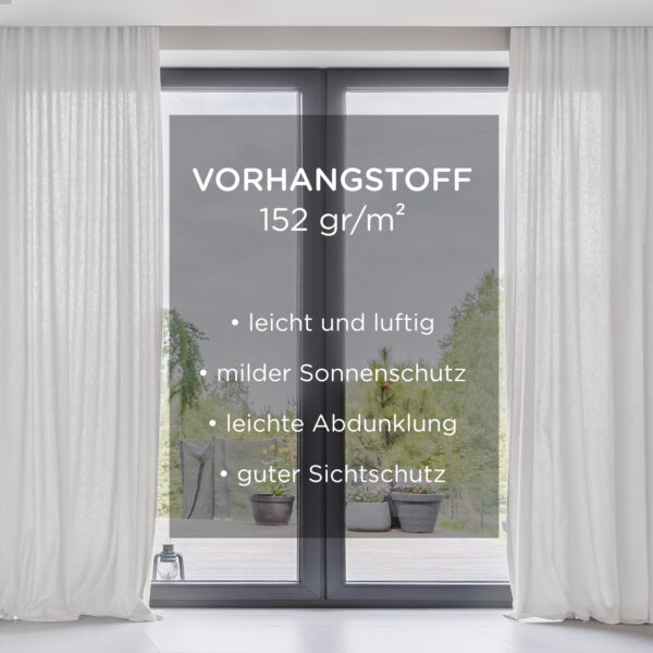 OLEFIN DINGO - UV++ Outdoor Vorhangstoff – Bild 4