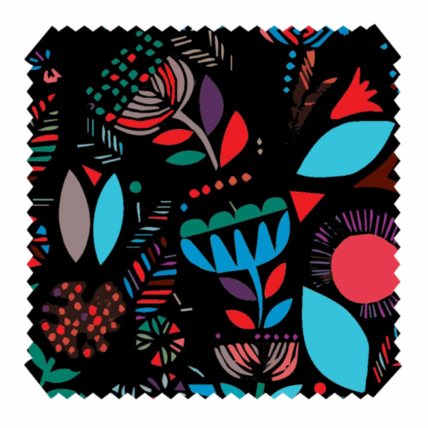 BASEL FOLINE - Samtiger Möbelstoff