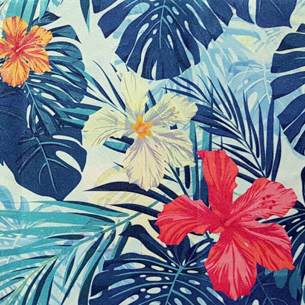 TROPICANA - Samtiger Polsterstoff – Bild 3
