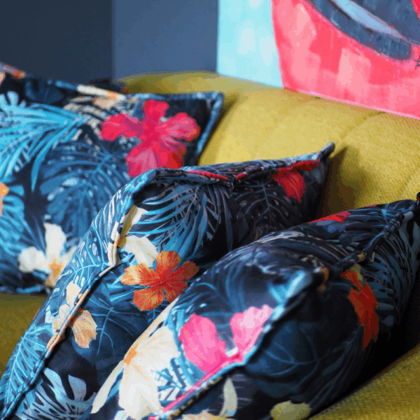 TROPICANA - Samtiger Polsterstoff – Bild 5