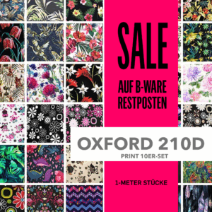 OXFORD 210D PRINT | 10er-Set