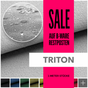 TRITON - Hight-Tech-Velours Möbelstoff | RESTPOSTEN
