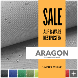 ARAGON UV+ - Wasserabweisender Outdoorstoff | RESTPOSTEN