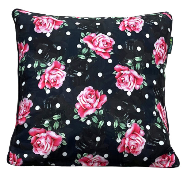 DEKOKISSEN | D169 Polka Dots And Roses (2er-Set) – Bild 5