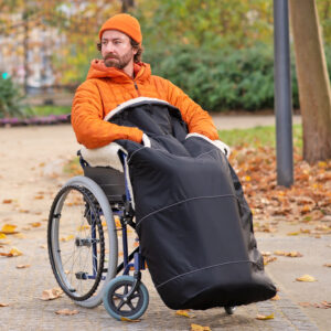 KARLO PRO - Rollstuhl-Fußsack Lammwolle