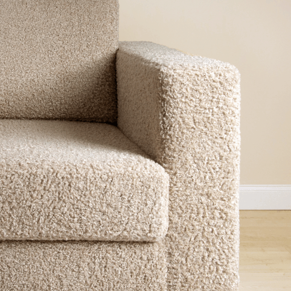 ROLAND - Kuschelweicher Bouclé-Stoff – Bild 4