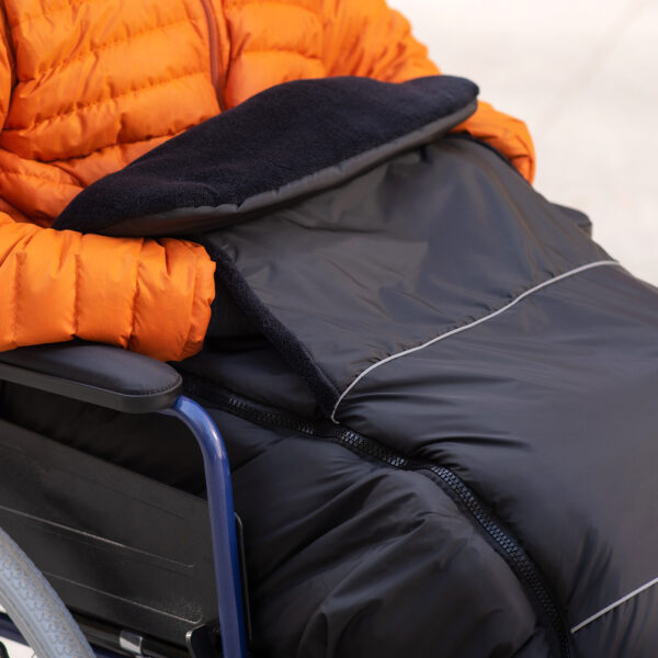 OWEN - Rollstuhl-Fußsack Soft Fleece – Bild 5