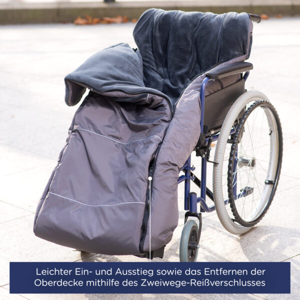 OWEN - Rollstuhl-Fußsack Soft Fleece – Bild 7