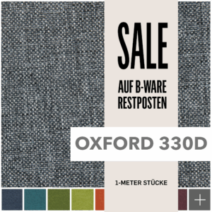 OXFORD 330D - Wasserabweisender Polyesterstoff | RESTPOSTEN