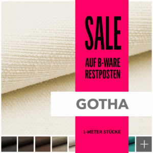 GOTHA - Grob gewebter Möbelstoff | Restposten