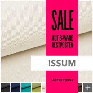 ISSUM - Samtweicher Chenille-Stoff | RESTPOSTEN