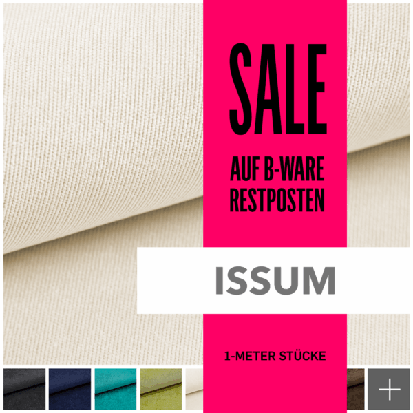 ISSUM - Samtweicher Chenille-Stoff | RESTPOSTEN – Bild 2