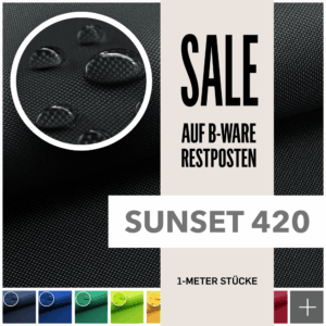 SUNSET 420D UV - Wasserdichter Outdoorstoff | RESTPOSTEN