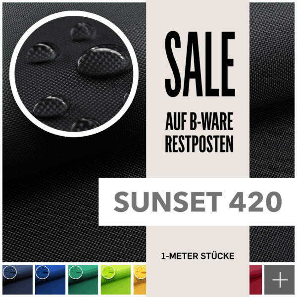SUNSET 420D UV - Wasserdichter Outdoorstoff | RESTPOSTEN – Bild 2
