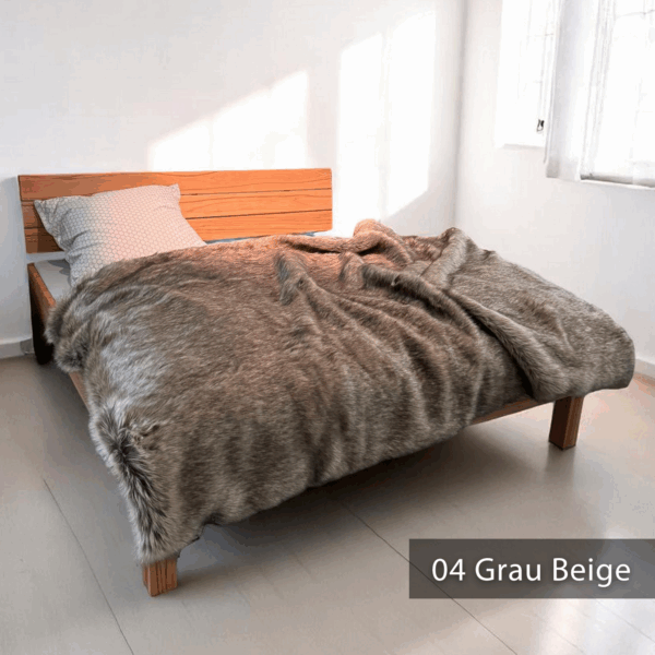 frida tagesdecke aus fellimitat