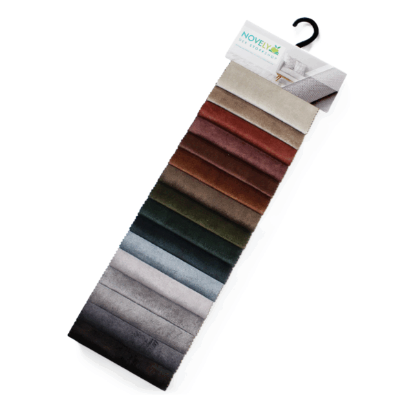 Musterfächer COUEN – Soft-Velours Möbelstoff – Bild 2