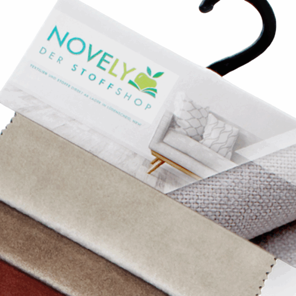 Musterfächer COUEN – Soft-Velours Möbelstoff