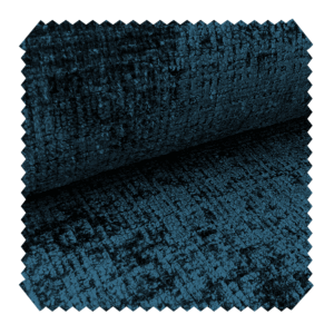 creta eleganter chenille stoff 77 blau