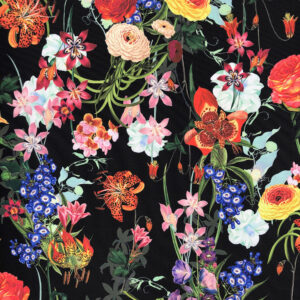ox t d170 bunte blumen auf schwarz novely oxford polyester stoff wasserabweisend outdoor meterware 1.png