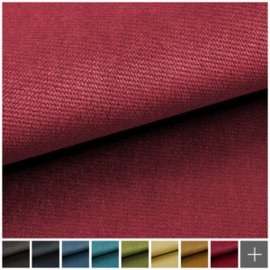 passau samtweicher möbelstoff 20 bordeaux