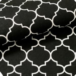 oxford 210d d125 ornament schwarz weiß