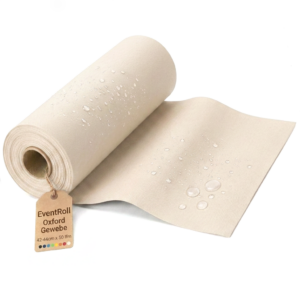 eventroll | wasserdichter eventstoff auf rolle 05 creme