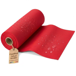 eventroll | wasserdichter eventstoff auf rolle 23 rot