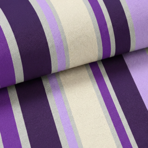 oxford 210d d130 streifen lila/creme/grau