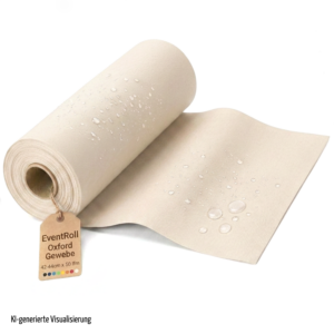 eventroll | wasserdichter eventstoff auf rolle 05 creme