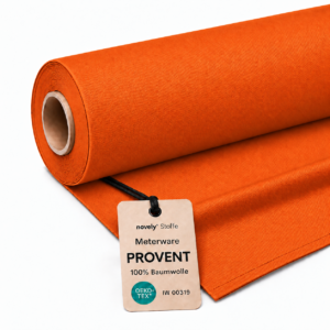 provent 100% baumwolle reißfester baumwollstoff 18 orange