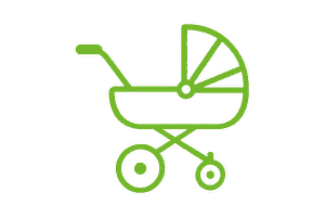 Icon Kinderwagen-Fußsäcke