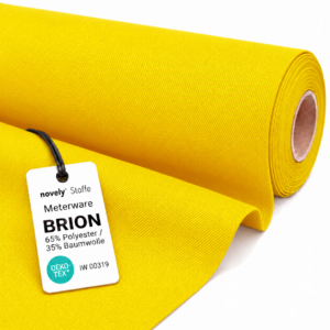 brion – baumwoll mix mit twillstruktur 15 gelb
