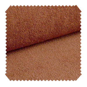 gerda eleganter bouclé stoff 25 terracotta